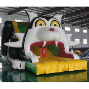 inflatable dog slides